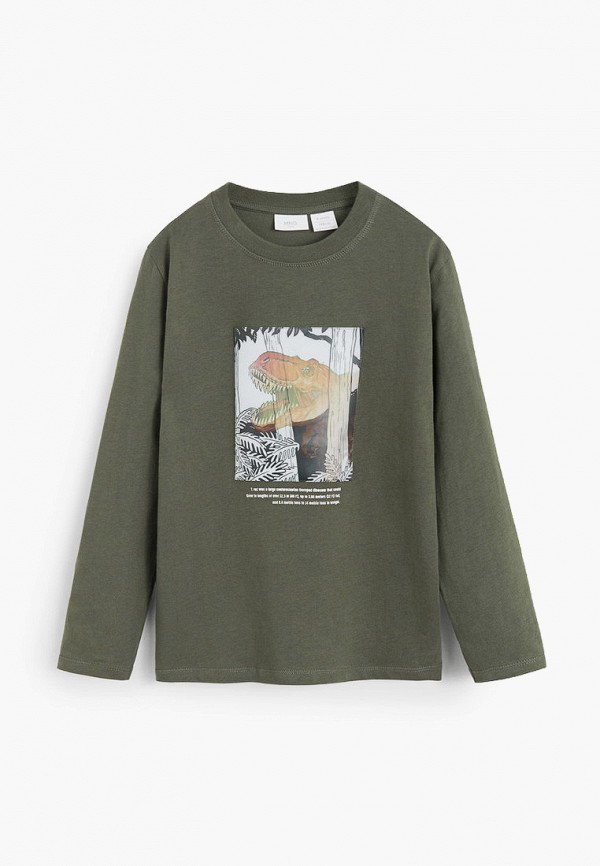 

Лонгслив Mango Kids, Хаки, Mango Kids MA018EBIIOQ1