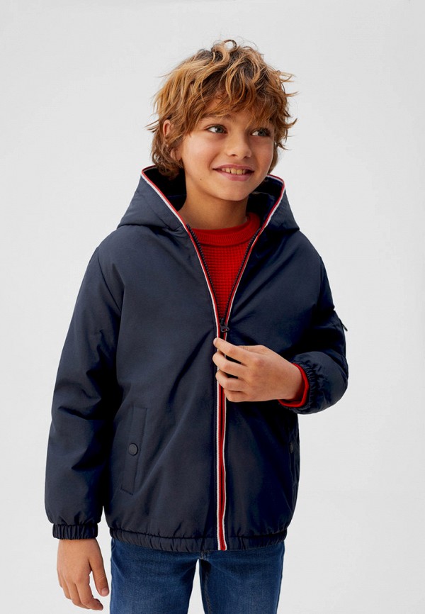 

Куртка утепленная Mango Kids, Синий, Mango Kids MA018EBIIOY0