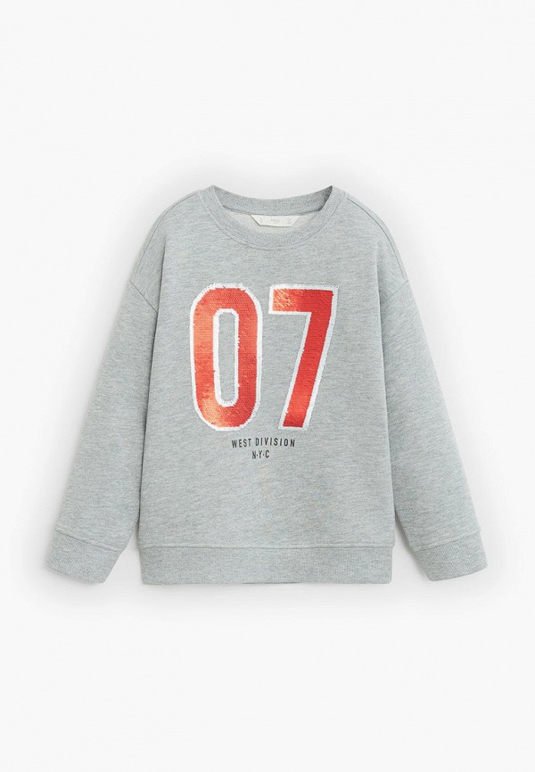 

Свитшот Mango Kids, Серый, - SIETE