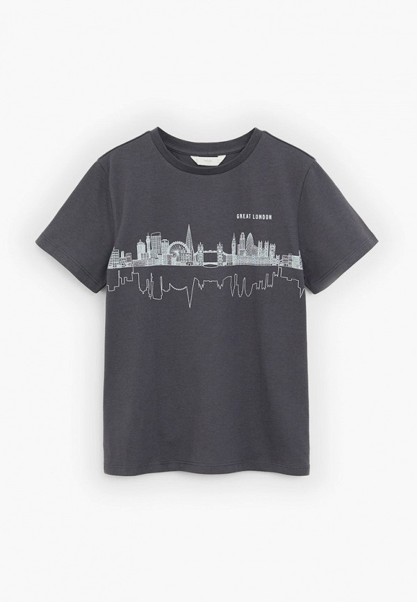 

Футболка Mango Kids, Серый, - CITIES6