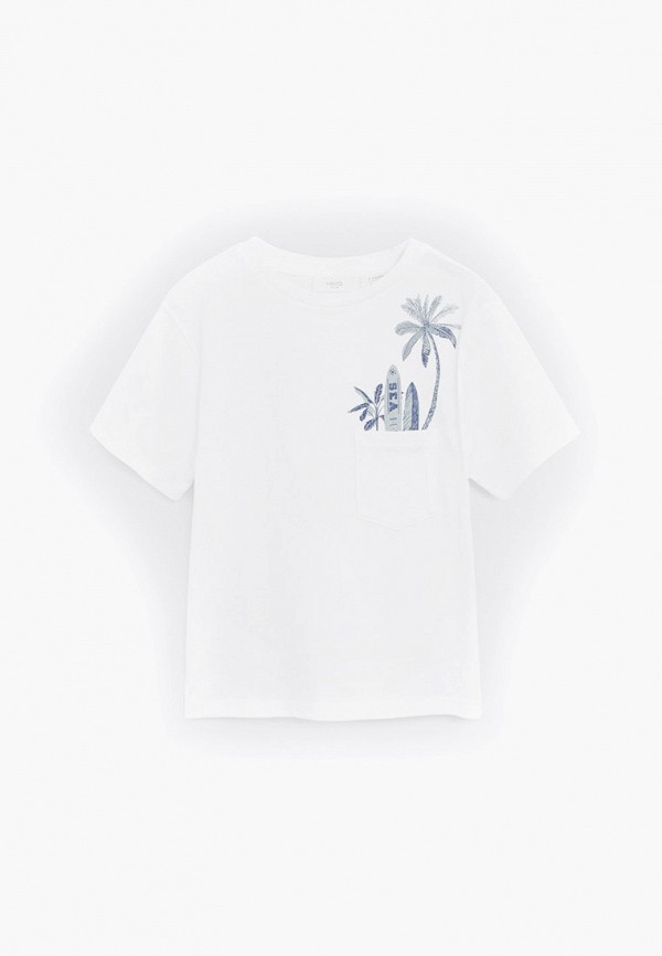 

Футболка Mango Kids, Белый, Mango Kids MA018EBIUWF1