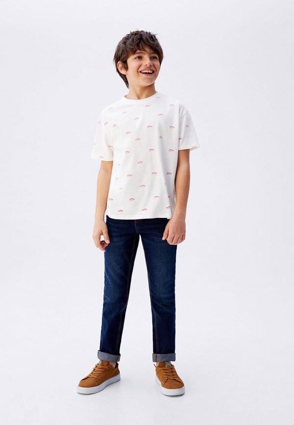 

Футболка Mango Kids, Белый, - STAMP