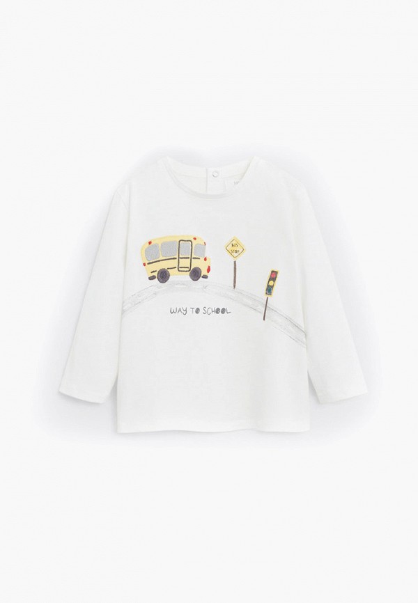 

Лонгслив Mango Kids, Белый, - COCHES