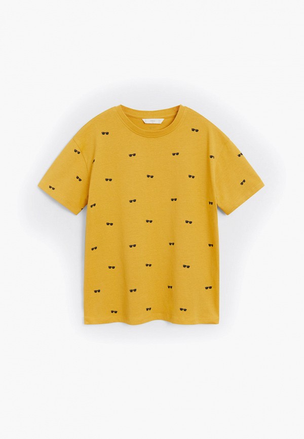 

Футболка Mango Kids, Желтый, - STAMP
