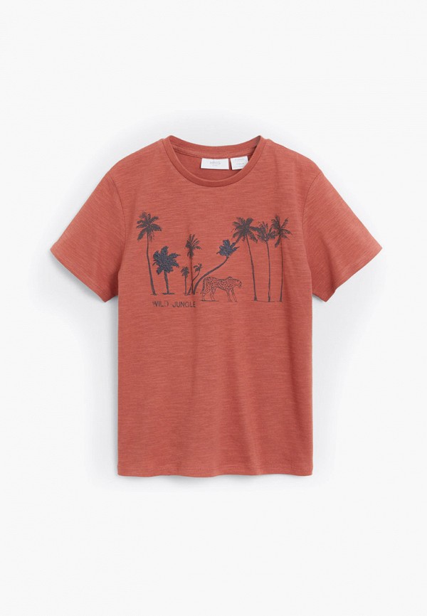 

Футболка Mango Kids, Оранжевый, Mango Kids MA018EBIUWS3