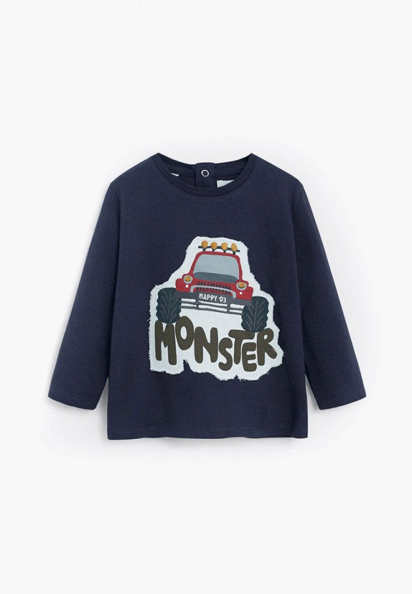 

Лонгслив Mango Kids, Синий, - COCHES