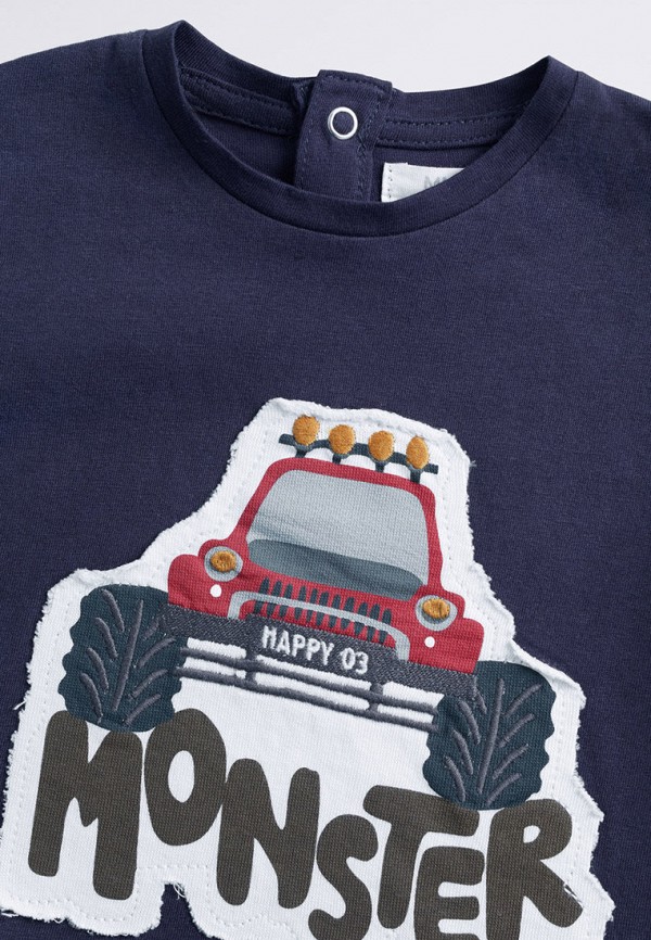 

Лонгслив Mango Kids, Синий, - COCHES
