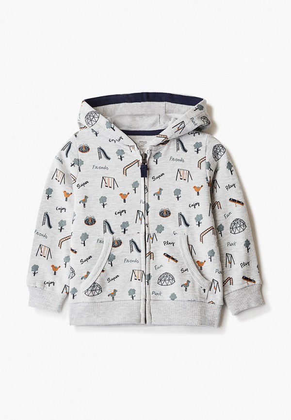 

Толстовка Mango Kids, Серый, Mango Kids MA018EBIUYH5