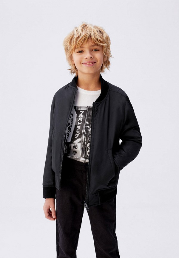 

Куртка Mango Kids, Черный, Mango Kids MA018EBIUYJ6