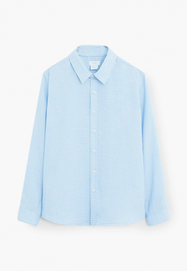 

Рубашка Mango Kids, Голубой, Mango Kids MA018EBIZZC6