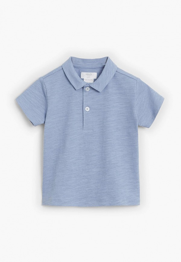 

Поло Mango Kids, Голубой, Mango Kids MA018EBIZZD1