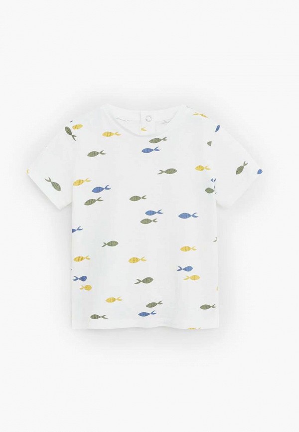 

Футболка Mango Kids, Белый, - PECES