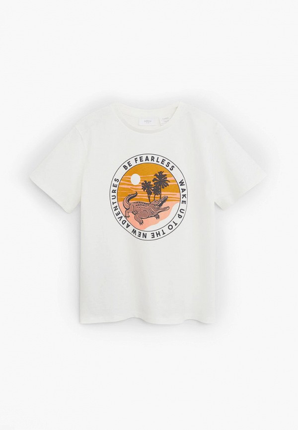 

Футболка Mango Kids, Белый, Mango Kids MA018EBJIXZ4