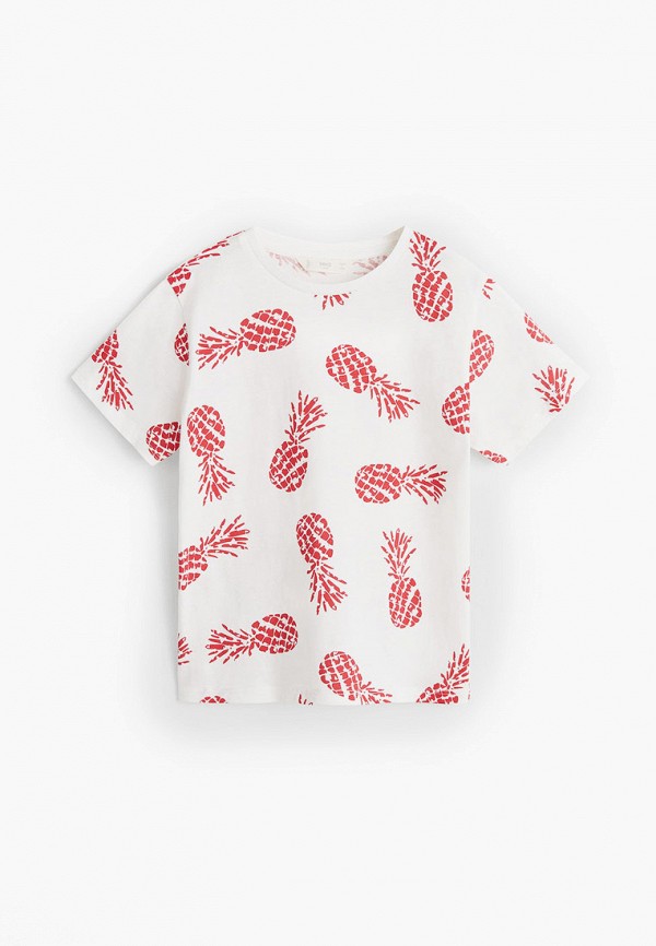 

Футболка Mango Kids, Белый, - TROPICAL-H