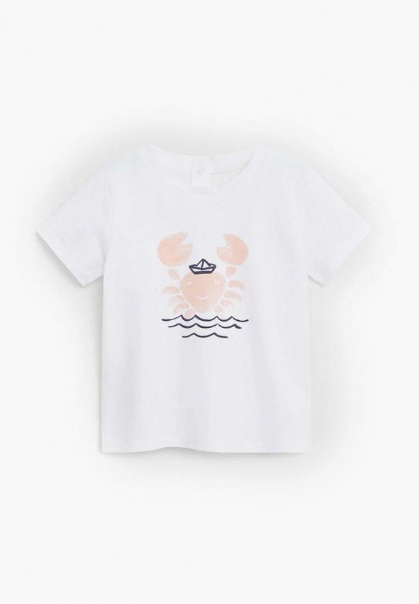

Футболка Mango Kids, Белый, - CRAB