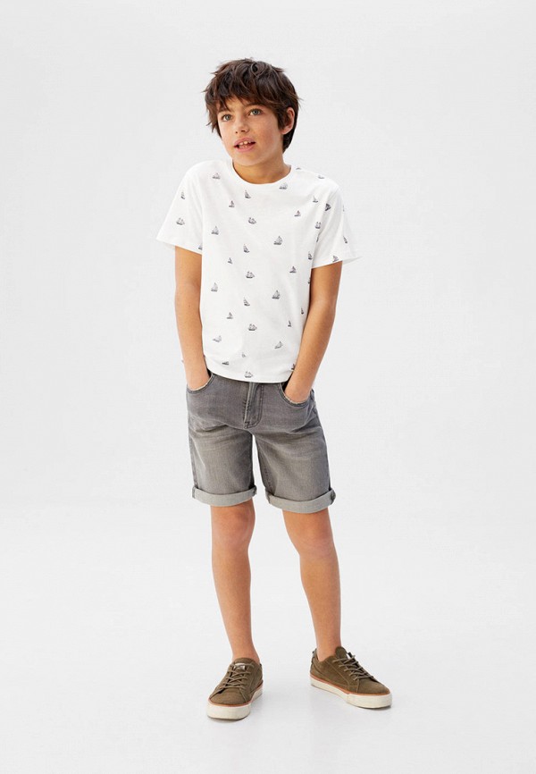 

Футболка Mango Kids, Белый, Mango Kids MA018EBJIYC2