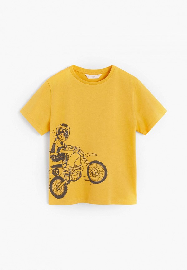 

Футболка Mango Kids, Желтый, - FAST-H