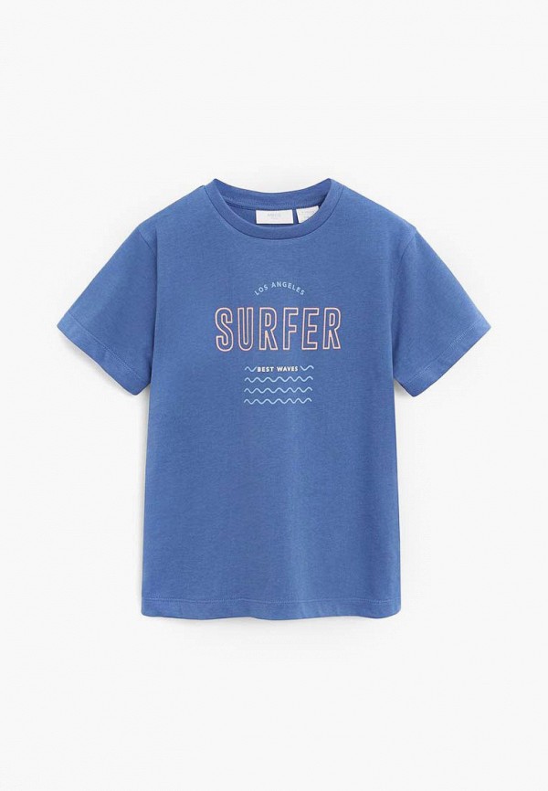 

Футболка Mango Kids, Синий, Mango Kids MA018EBJIYL5