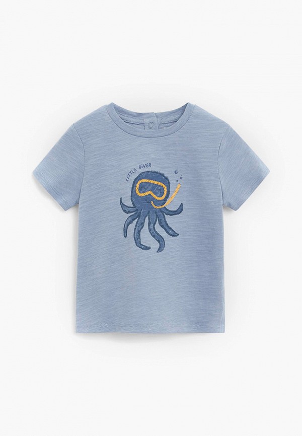 

Футболка Mango Kids, Синий, - DIVER