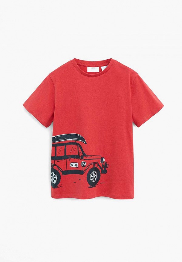 

Футболка Mango Kids, Красный, - COCO