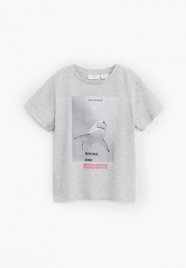 

Футболка Mango Kids, Серый, - BERTO