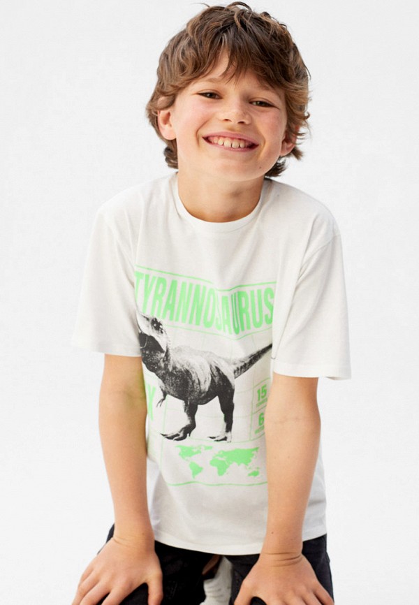 

Футболка Mango Kids, Белый, Mango Kids MA018EBJKHJ6