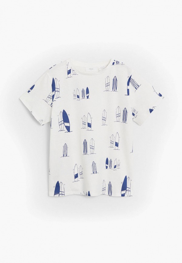 

Футболка Mango Kids, Белый, - CARAVAN