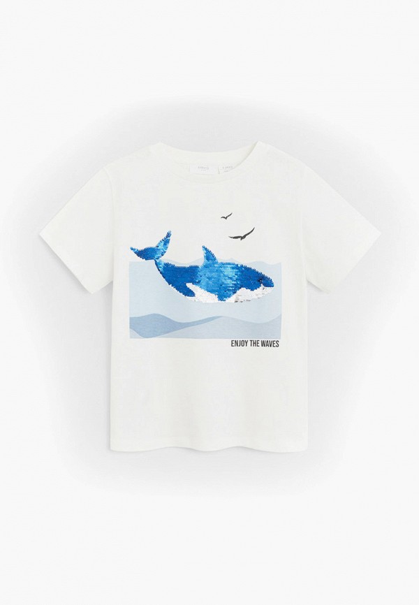 

Футболка Mango Kids, Белый, Mango Kids MA018EBJKHK4