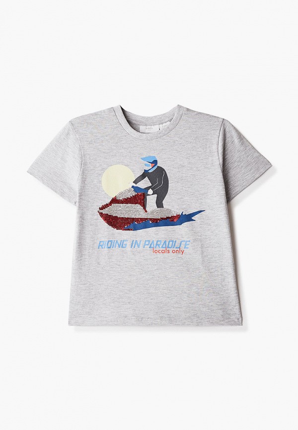 

Футболка Mango Kids, Серый, Mango Kids MA018EBJKOJ0