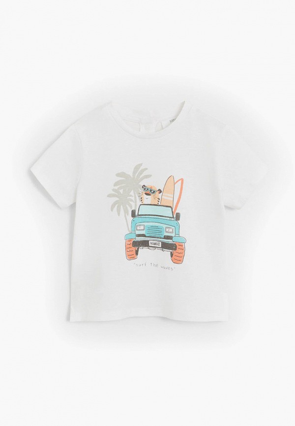 

Футболка Mango Kids, Белый, - HAWAII