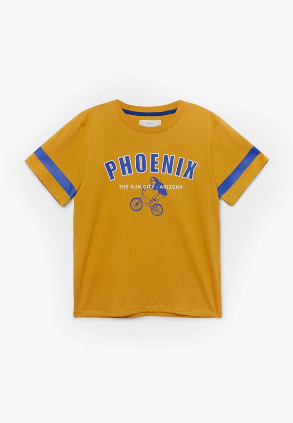 

Футболка Mango Kids, Желтый, Mango Kids MA018EBJNBF8