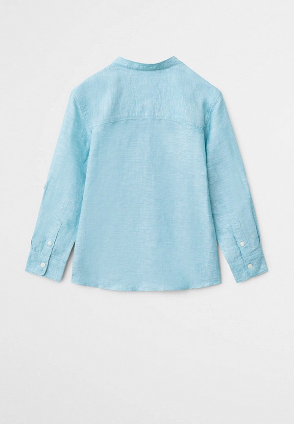

Рубашка Mango Kids, Бирюзовый, Mango Kids MA018EBJNBH5