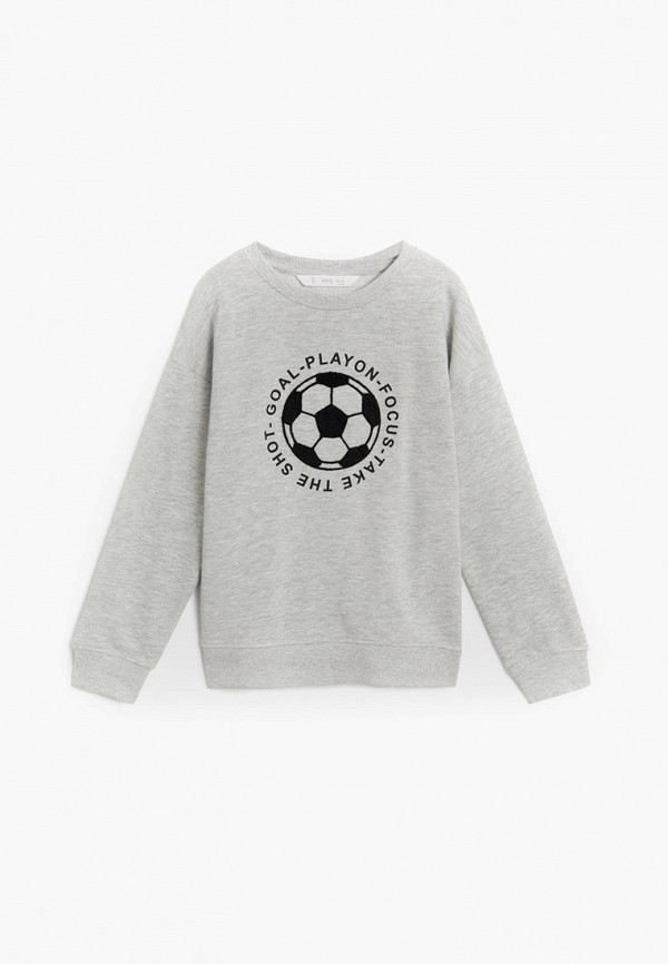 

Свитшот Mango Kids, Серый, - PLAYER