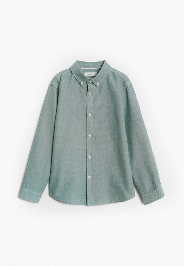 

Рубашка Mango Kids, Зеленый, - OXFORD7