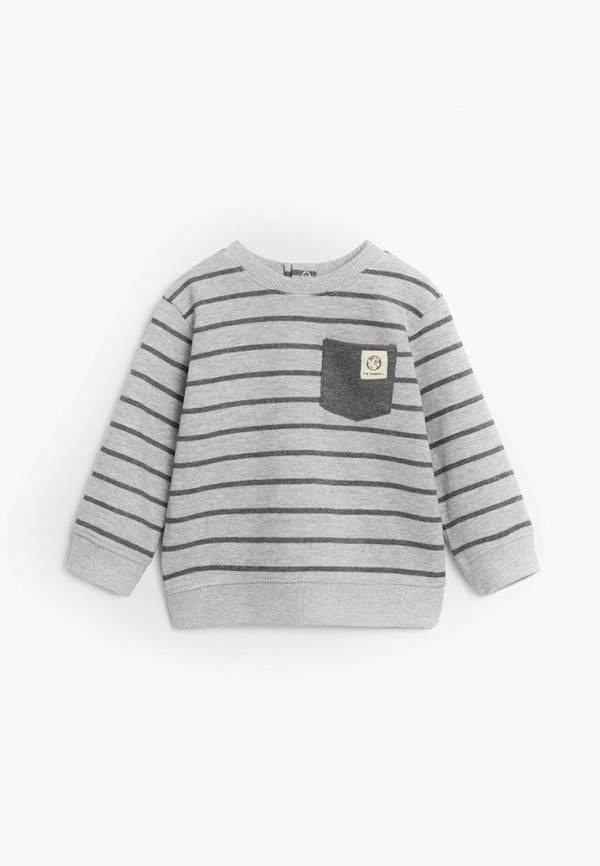 

Свитшот Mango Kids, Серый, - STRIPES7