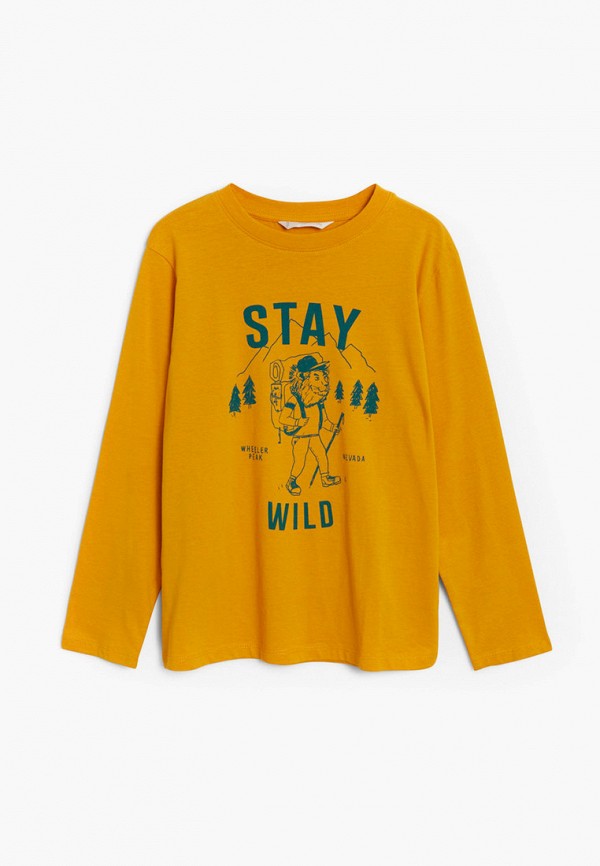 

Лонгслив Mango Kids, Желтый, - SPENCER