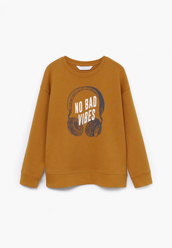 

Свитшот Mango Kids, Коричневый, - ALBERT