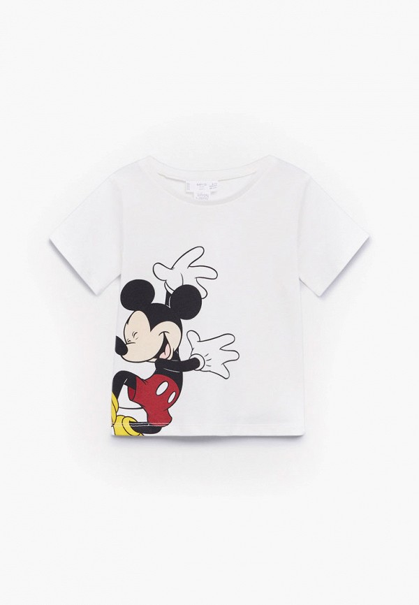 

Футболка Mango Kids, Белый, - MBOY