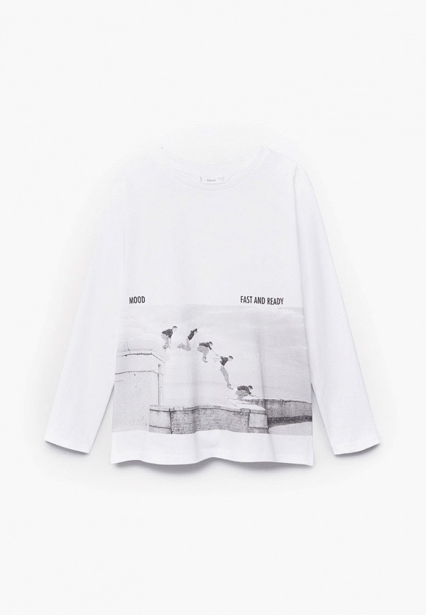 

Лонгслив Mango Kids, Белый, Mango Kids MA018EBKWPC8