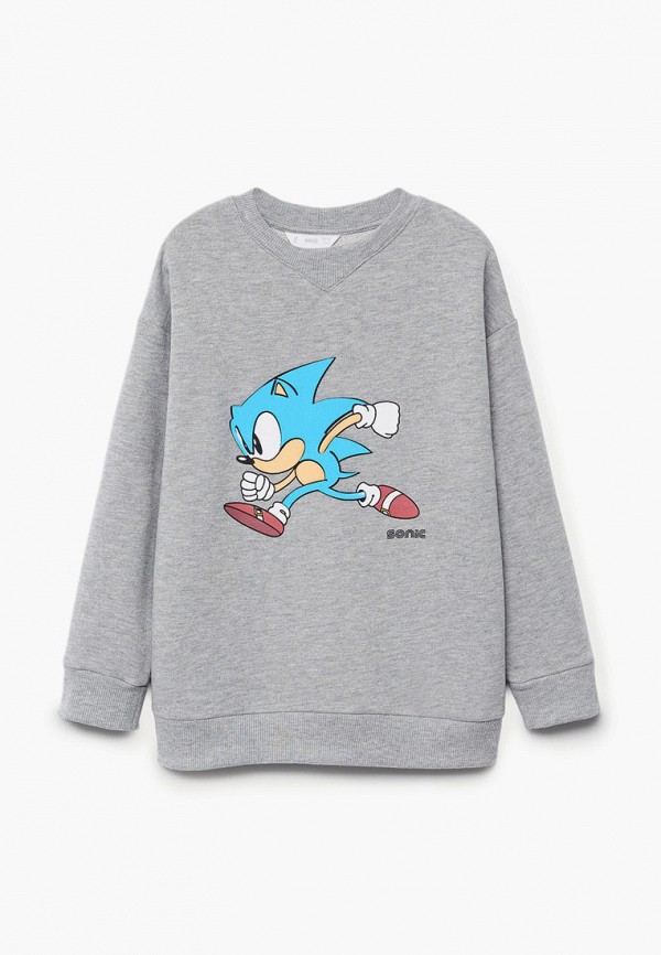 

Свитшот Mango Kids, Серый, - SONIC