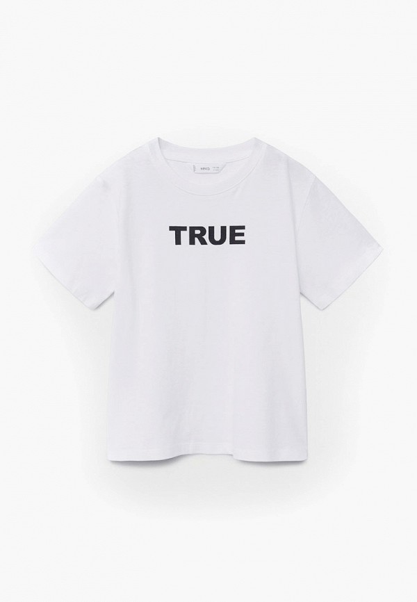 

Футболка Mango Kids, Белый, - TRUE