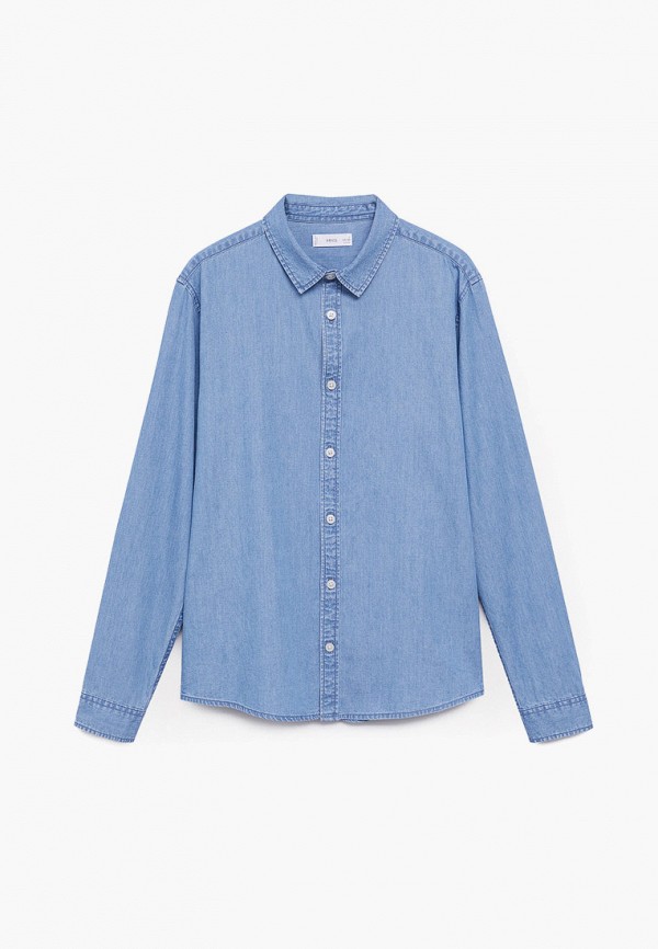 

Рубашка Mango Kids, Голубой, - CHAMBRAY