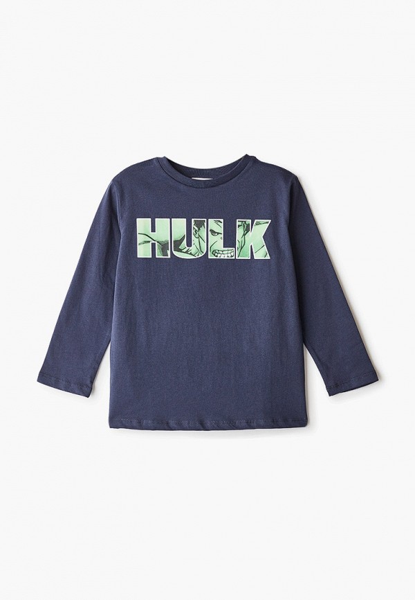 

Лонгслив Mango Kids, Синий, - HULK
