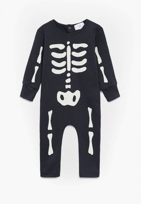 

Комбинезон домашний Mango Kids, Черный, - BONES7