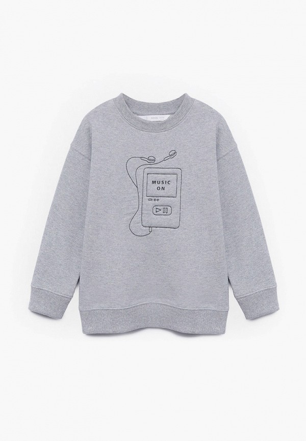 

Свитшот Mango Kids, Серый, - SOFT