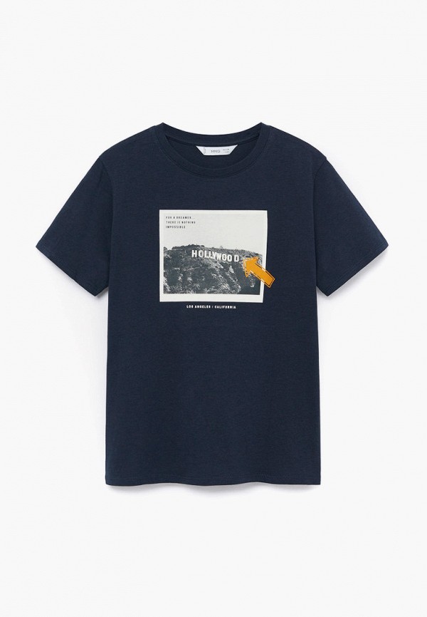 

Футболка Mango Kids, Синий, Mango Kids MA018EBLWRO4