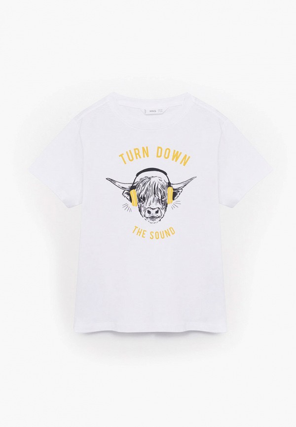 

Футболка Mango Kids, Белый, Mango Kids MA018EBMMCS1