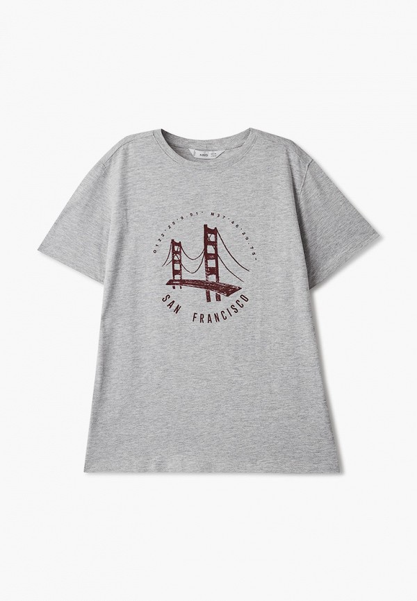 

Футболка Mango Kids, Серый, Mango Kids MA018EBMMFM2