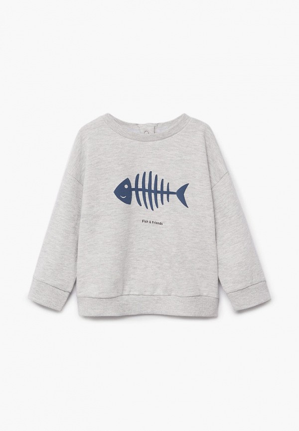 

Свитшот Mango Kids, Серый, - LUCA