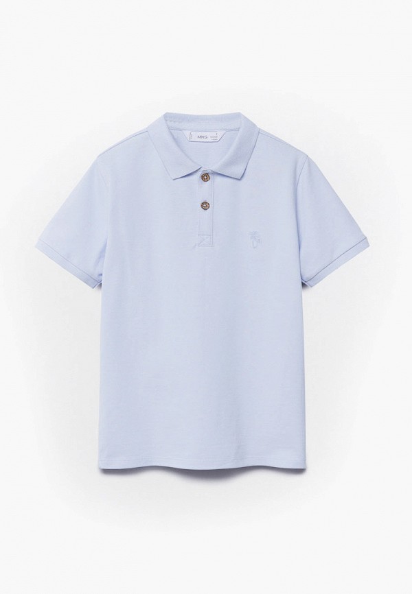 

Поло Mango Kids, Голубой, Mango Kids MA018EBMPJW6